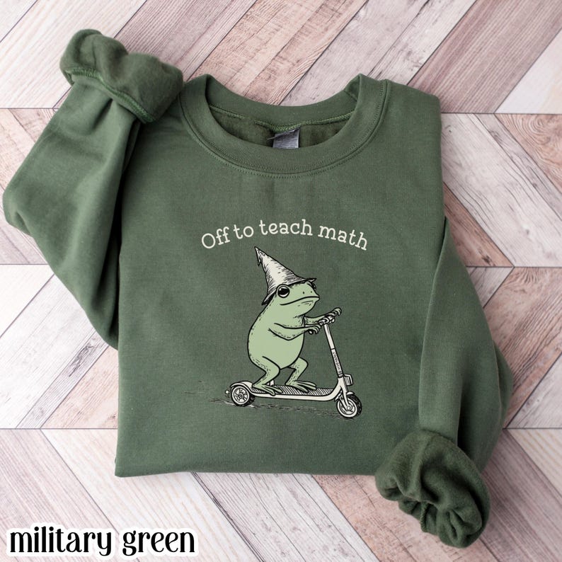 Math Sweaters Math Teacher Sweatshirt Algebra Grade Teacher Sweater Funny Scooter ...