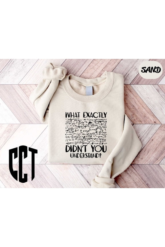 Math Teacher Sweatshirt, Math Formul Sweatshirt, Mathematician Gift, Math Nerd Gifts, Calculus Sweatshirt, Student Shirt, Algebra Tee SWEATSHIRT All Size S-5XL