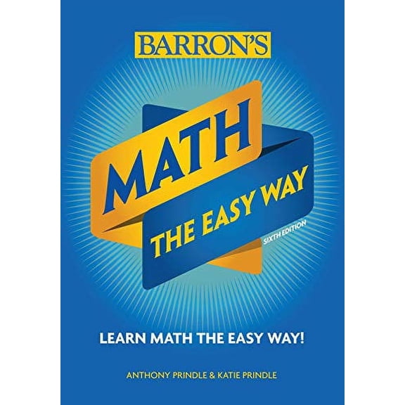 Pre-Owned Math: The Easy Way (Paperback) 143801208X 9781438012087