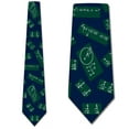 thumbnail image 1 of Math Ties Mens Education Chalkboard Necktie by Three Rooker, 1 of 3
