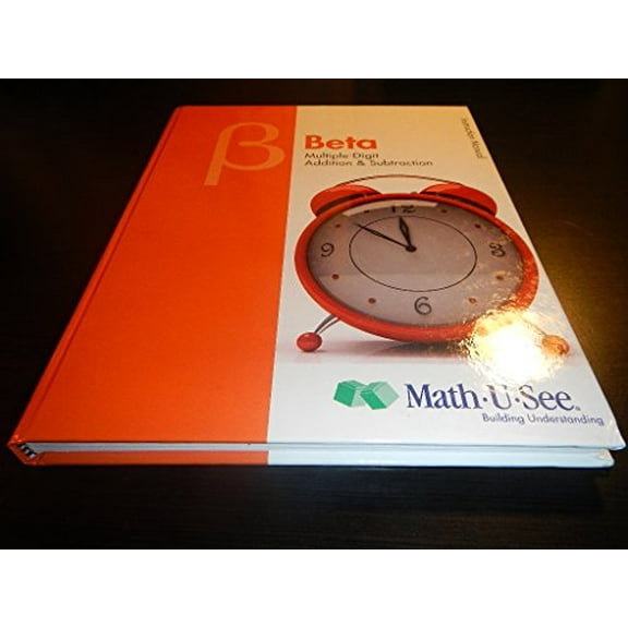 Pre-Owned Math U See Beta Instruction Manual (Hardcover) 1608260801 9781608260805