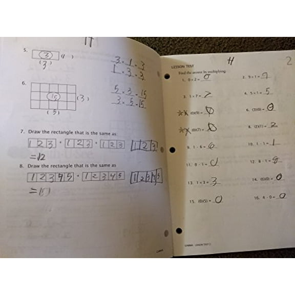 Pre-Owned Math-U-See Gamma Test Book, 9781608260744, 1608260747, Paperback,