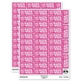 thumbnail image 1 of Math Whiz Calculator Teacher Student School Sticker Set - Hot Pink - Gloss Finish - 1.5" Small, 1 of 7