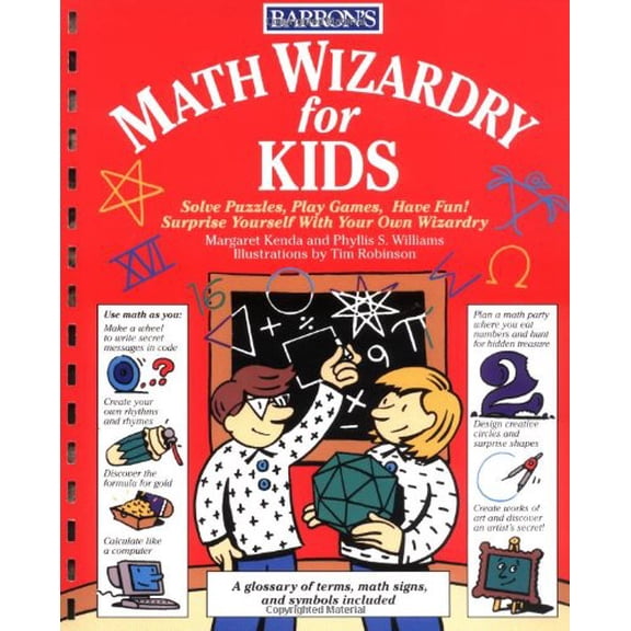 Pre-Owned Math Wizardry for Kids (Paperback) 0812018095 9780812018097