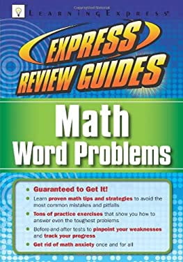 Word Problem Study Guide Pre-Owned Express Review Guides: Math Word Problems Paperback ...