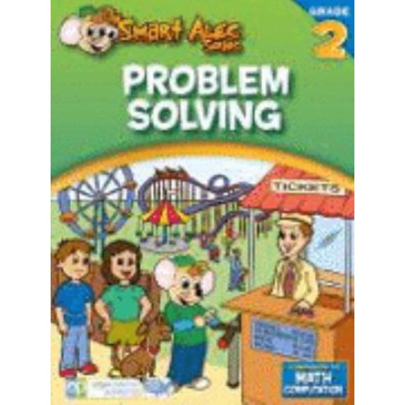 Pre-Owned Math Word Problems (Problem Solving): Grade 2, (The Smart Alec Series), by Ellen Fahey, (Paperback), English