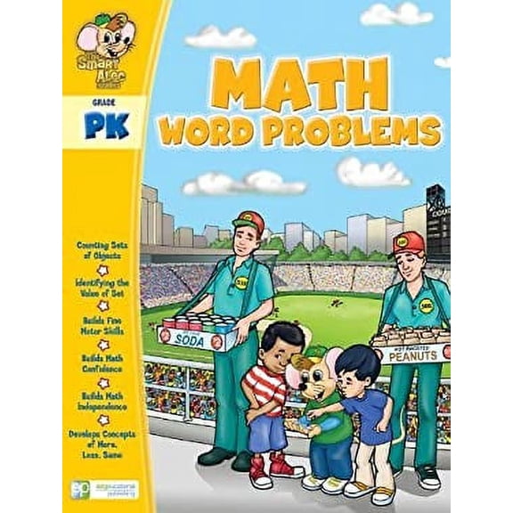 Pre-Owned Math Word Problems (Problem Solving): Grade Pre-K (The Smart Alec Series) by Ellen Fahey (2007-05-04), 9781934264072, 1934264075, Paperback,