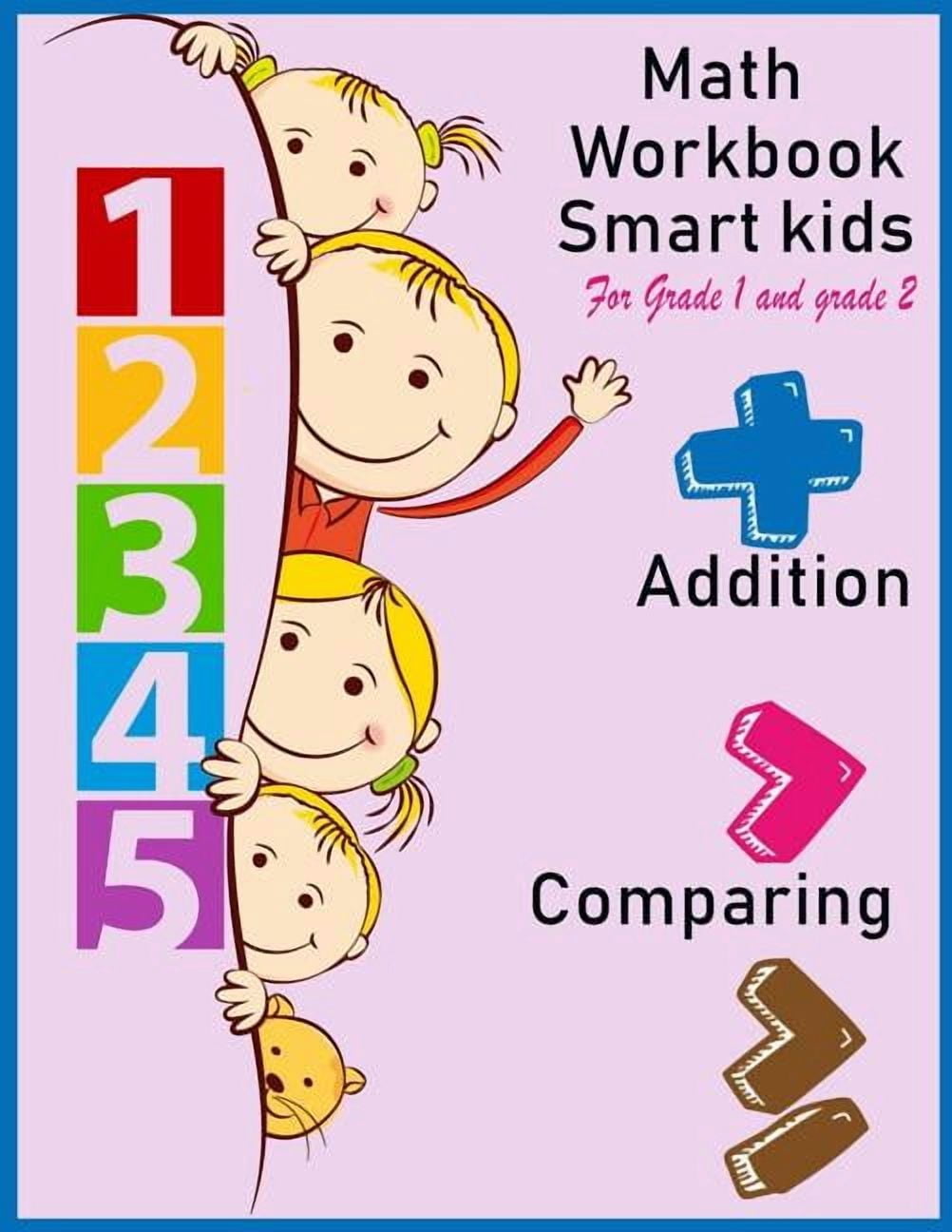 Math Workbook for G1-2 Math Workbook Smart kids for grade 1 and grade 2 ...