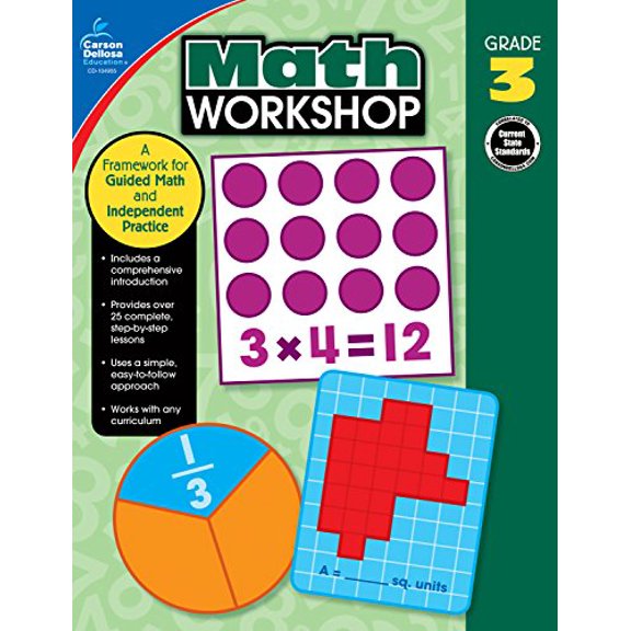 Pre-Owned Math Workshop, Grade 3: A Framework for Guided Math and Independent Practice (Paperback) 1483838463 9781483838465