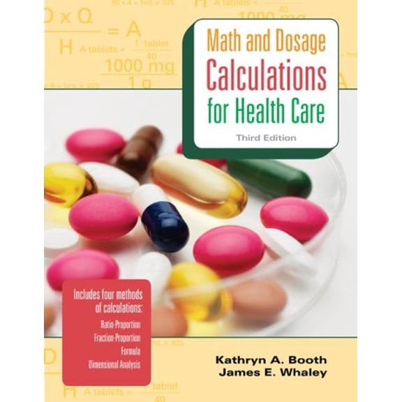 Pre-Owned MP Math & Dosage Calculations for Health Care w/Student CD: MP Math & Dosage w/Student CD (Paperback) 0077290496 9780077290498