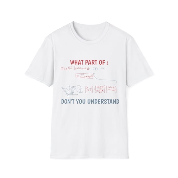 Math and Science Lover Men Women Sarcastic Apparel