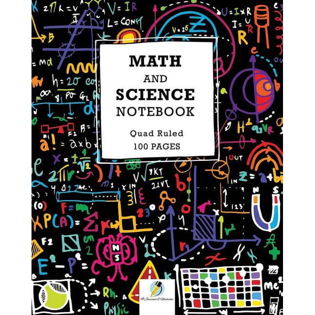 A Ruled Up Math Book Math and Science Notebook Quad Ruled 100 Pages (Paperback) - Walmart ...
