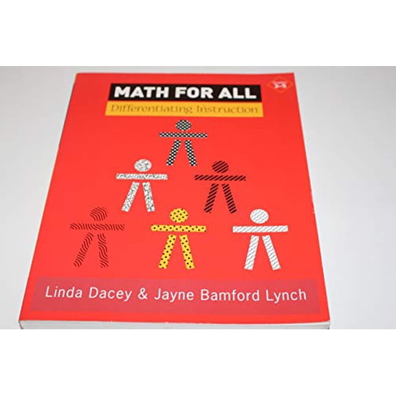 Pre-Owned Math for All: Differentiating Instruction, Grade 3-5 (Paperback) 0941355780 9780941355780