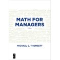 thumbnail image 1 of Math for Managers, (Paperback), 1 of 1