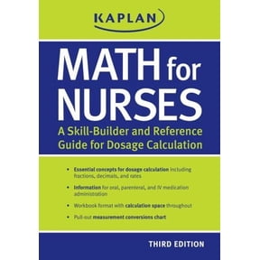 Pre-Owned Math for Nurses: A Skill-Builder and Reference Guide for Dosage Calculation (Paperback) 1607149060 9781607149064