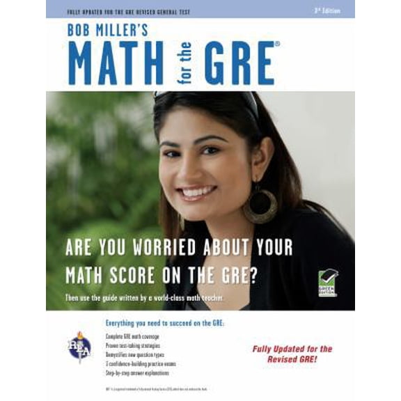 Pre-Owned GRE, Miller's Math for the (GRE Test Preparation) (Paperback) 0738609021 9780738609027