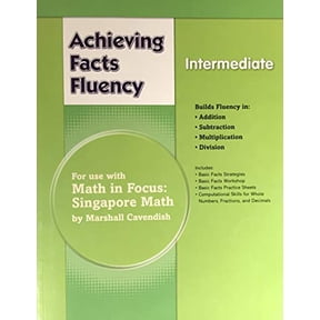 Pre-Owned Math in Focus: Singapore Math Fact Fluency Grades 3-5, 9780547882833, 0547882831, Paperback,