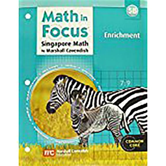 Pre-Owned Math in Focus: Singapore Math: Enrichment Workbook Grade 5: Book B (Paperback)