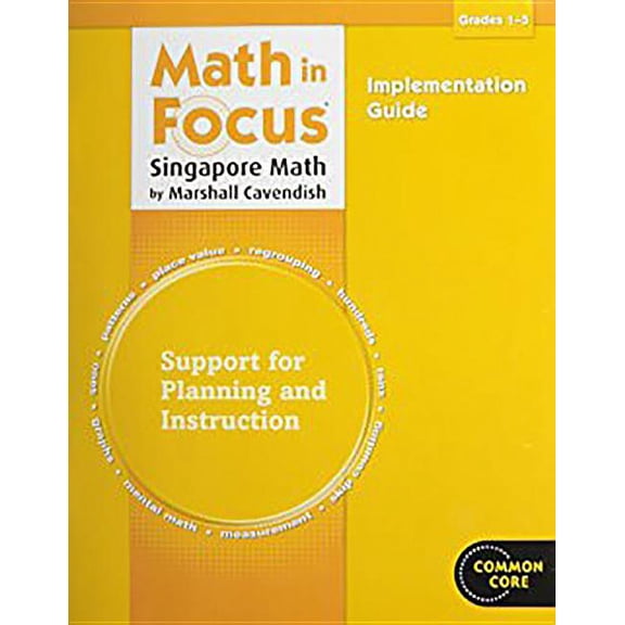 Math in Focus: Singapore Math Math in Focus: Singapore Math: Enrichment Blackline Master a Grade K, (Paperback)
