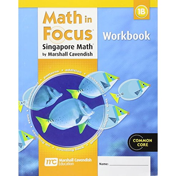 Pre-Owned Student Workbook, Book B Grade 1 (Math in Focus: Singapore Math), 9780669013252, 0669013250, Paperback, 1 edition