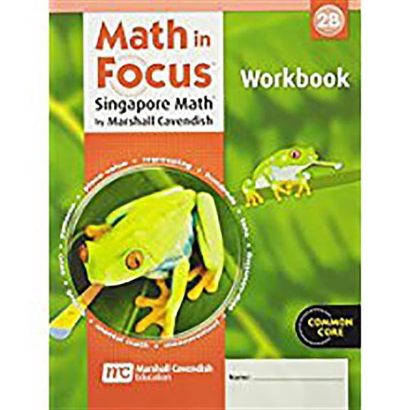 Math in Focus: Singapore Math Student Workbook, Book B Grade 2, (Paperback)