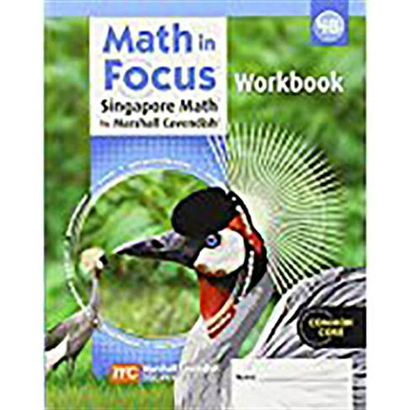 Math in Focus: Singapore Math Student Workbook, Book B Grade 4, (Paperback)