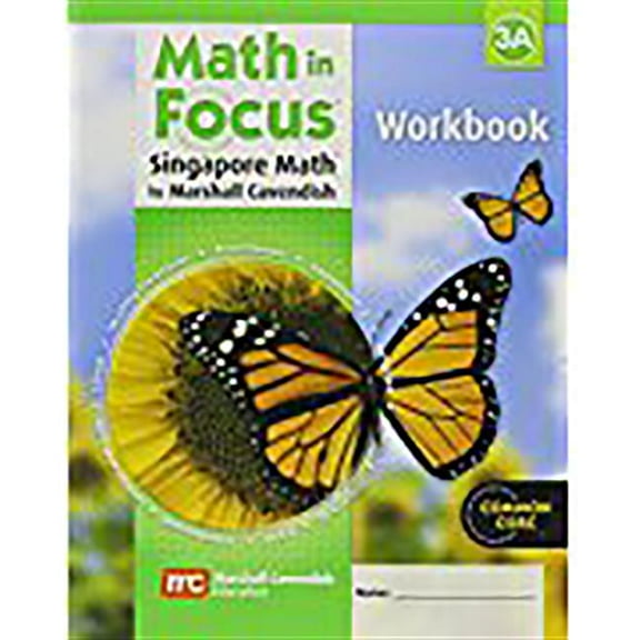 Math in Focus: Singapore Math Student Workbook, Book a Grade 3, (Paperback)