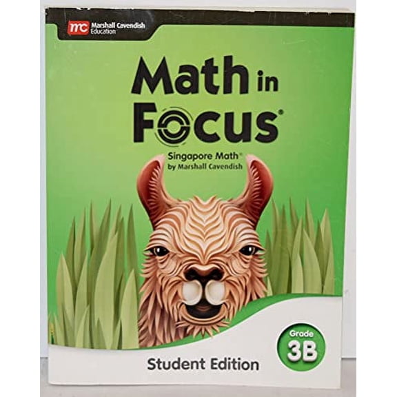 Pre-Owned Student Edition Volume B Grade 3 2020 (Math in Focus), 9780358101833, 0358101832, Paperback, Student edition