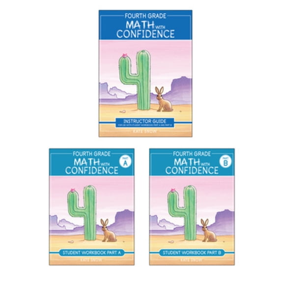 Pre-Owned Math with Confidence Fourth Grade Math with Confidence Complete Bundle, (Paperback)