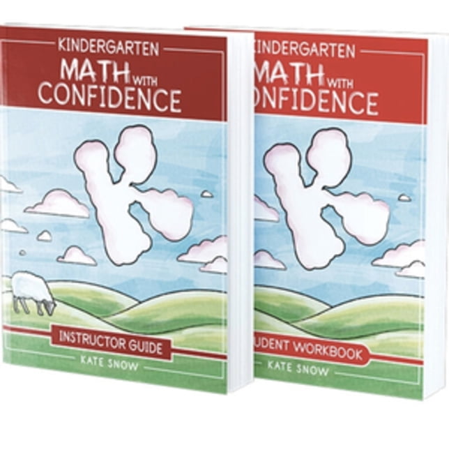 Math with Confidence Kindergarten Math with Confidence Bundle: Instructor Guide &amp; Student Workbook, Book 3, (Paperback)