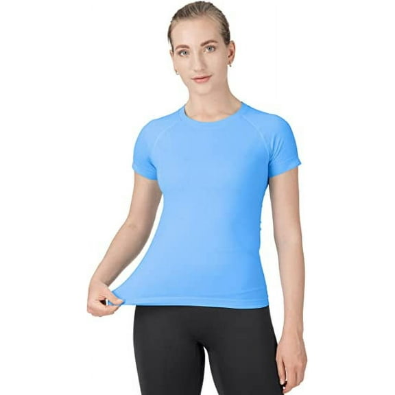 MathCat Workout Shirts for Women,Workout Tops for Women Short Sleeve,Yoga T Shirts for Women,Breathable Athletic Gym Shirts