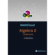 MathCloud MathCloud Algebra 2, Intensive 12 Year-14 Year, Academic Training Course