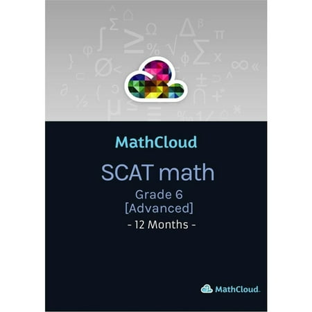 MathCloud MathCloud SCAT-Math Grade 6 Intensive 12 Year-14 Year 6th Grade, Academic Training Course