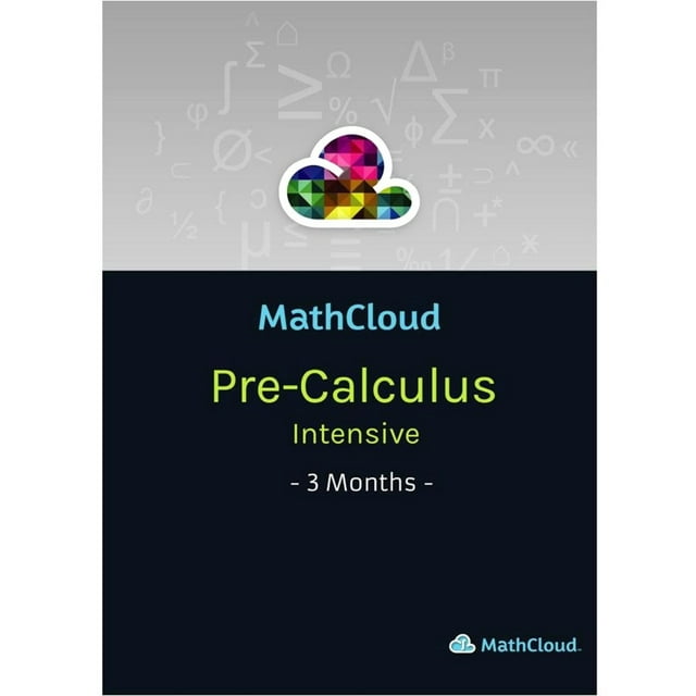 MathCloud Pre-Calculus, Intensive 12 Year-14 Year, Academic Training Course