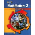 thumbnail image 1 of Pre-Owned Mathmatters 3: An Integrated Program, Student Edition (Hardcover) 0078805732 9780078805738, 1 of 1