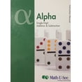 thumbnail image 1 of Pre-Owned MathUSee Alpha Instruction Pack (Hardcover) 1608260798 9781608260799, 1 of 1