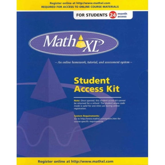 MathXL Student Access Card