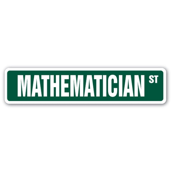 Mathematcian Street [3 Pack] of Vinyl Decal Stickers