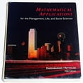 thumbnail image 1 of Pre-Owned Mathematics Applications, Fifth Edition (Hardcover) 0669398403 9780669398403, 1 of 1