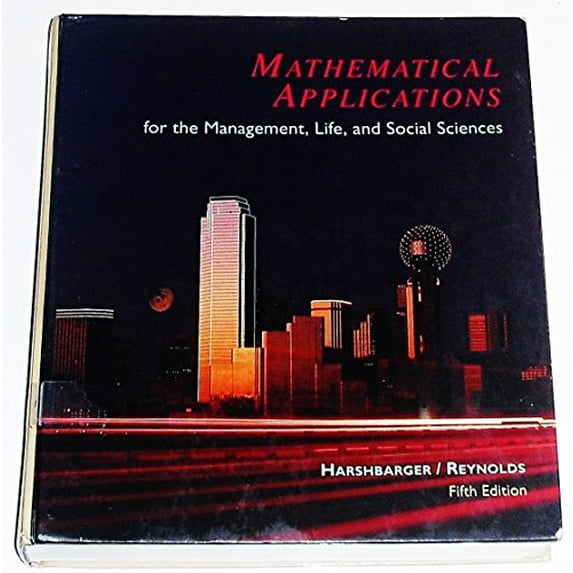 Pre-Owned Mathematics Applications, Fifth Edition (Hardcover) 0669398403 9780669398403