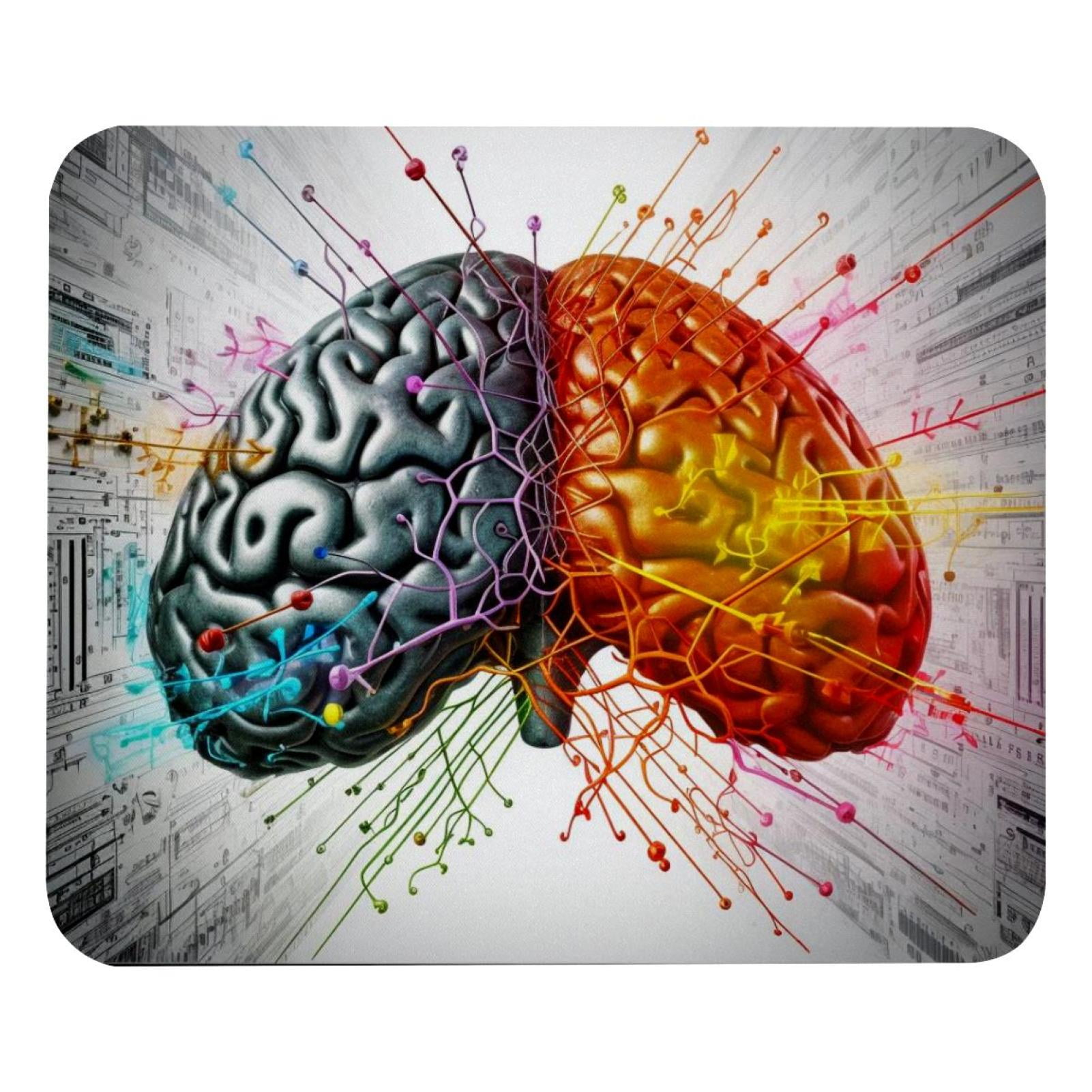 Mathematical Engineering Brain Mouse Pad for Laptop Wireless Mouse Home ...