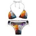 thumbnail image 1 of Mathematical Engineering Detachable Sponge Adjustable Strap Bikini Set - Two-Pack - Ideal for Beach and Pool Parties, 1 of 6