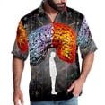 thumbnail image 1 of Mathematical Engineering Men's Short Sleeve Hawaiian Shirt Button Down Poplin Beach Casual Printed Unisex Summer Tops, 1 of 6