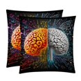 thumbnail image 1 of Mathematical Engineering Set of 2 Velvet Throw Pillow Covers Inserts for Bed Pillow - 16x16 18x18 20x20 Inches with Unique Patterns for Various Occasions, 1 of 6