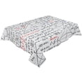 thumbnail image 1 of Mathematical Equation Diagram Table Cloth Waterproof Dining Tablecloth Kitchen Decorative Coffee Cuisine Party Table Cover, 1 of 7