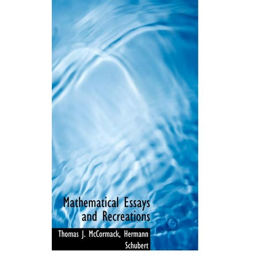 Mathematical Essays and Recreations (Hardcover)