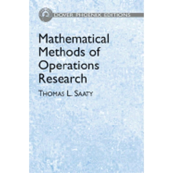 Pre-Owned Mathematical Methods of Operations Research (Hardcover) 0486495698 9780486495699