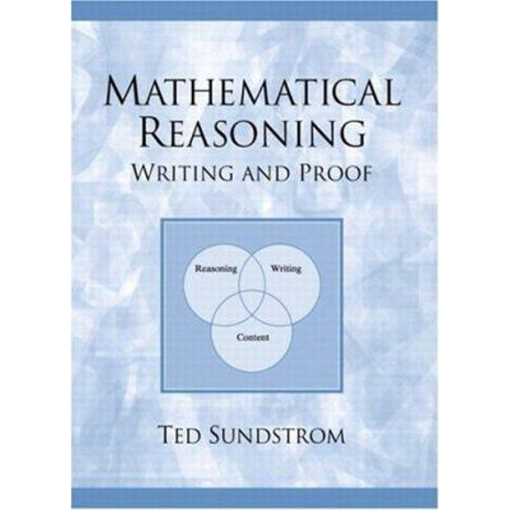 Pre-Owned Mathematical Reasoning: Writing and Proof (Hardcover) 0130618152 9780130618153