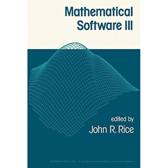 Pre-Owned Mathematical Software III (Hardcover) 9780125872607