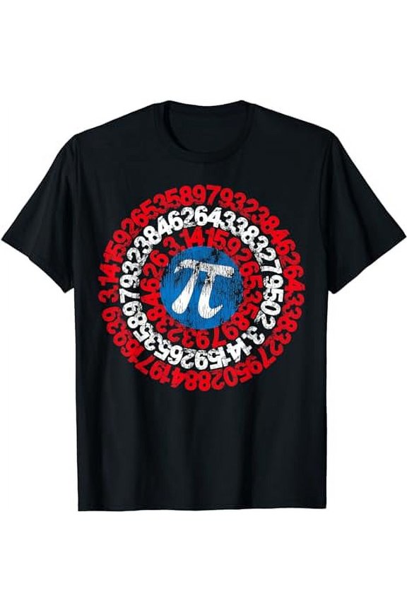 Mathematician Captain Pi Superhero Math Nerd Geek Pi Day T-Shirt